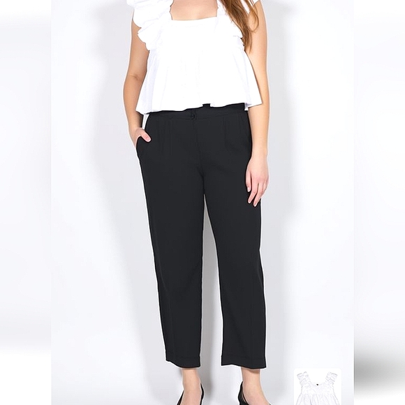 Sag Harbor Pants - Sag Harbor Black Vintage Pants Trousers 16 Petite